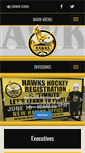 Mobile Screenshot of hawksathletics.ca
